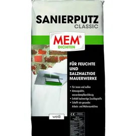 mem Sanierputz Classic 25 kg weiß