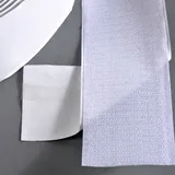 Hakenband selbstklebend auf Rolle mit 25 m 50 mm | weiß, Nylon|Polyester