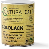 Contura Caldo Goldlack Goldfarbe Gold Effektlack Möbellack Holzlack Metalllack Möbel Farbe Möbelfarbe Effektfarbe (375ml.)