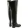 HÖGL Damen Leder Stiefel Schwarz mit Reißverschluss und extraleichter Sohle - Schwarz