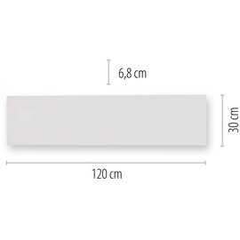 Paul Neuhaus Q-FRAMELESS LED-Panel,120x30cm, Smart Home