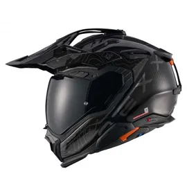 NEXX X.wed3 Furka Endurohelm - Schwarz/Dunkelgrau / L