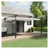 vidaXL Pavillon Creme 400 x 300 x 200 cm Polyester