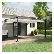 vidaXL Pavillon Creme 400 x 300 x 200 cm Polyester