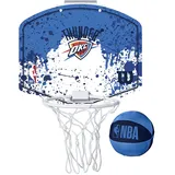 Wilson Mini-Basketballkorb NBA TEAM MINI HOOP, OKLAHOMA CITY THUNDER, Kunststoff