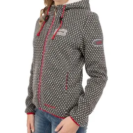 Almgwand Münsterhöhe Jacke Anthrazit-Beige 38