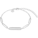 Tom Tailor Armband Silber 925 mit Zirkonia 2100558 Größe 16+4 cm