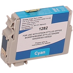 Kompatible Druckerpatrone für Epson T1282 Cyan Stylus BX305F BX305FW S22 SX125 SX130 SX230 SX235 SX235W SX420W SX425W SX430W SX435W SX438W von ABC