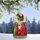 Inges Glas INGE-GLAS® Weihnachts-Anhänger rot grünes Weihnachtsdirndl