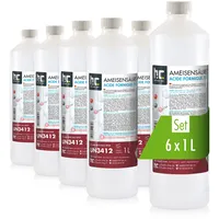 Höfer Chemie 6x 1 L Ameisensäure 75% technische Qualität