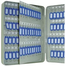 Q-Connect Schlüsselschrank 140 Haken grau