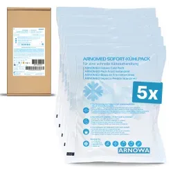 ARNOMED Sofortkältekompresse, Größe M 931-M-5 , 1 Packung = 5 Stück
