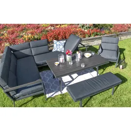 bellavista® Sorrent Ecklounge grau Aluminium