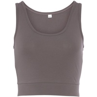 LASCANA ACTIVE Sporttop Damen taupe Gr.XS (32/34)