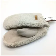 Barts Damen Handschuhe Teddy Mitts, cream, S/M