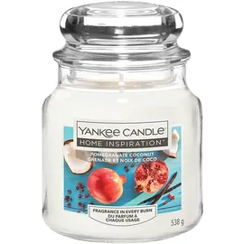 Yankee Candle Pomegranate Coconut Duftkerze 104 g weiß
