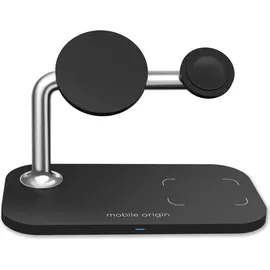mobile origin 3 in 1 Wireless charger black