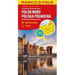 MARCO POLO Regionalkarte Polen Nord 1:300.000