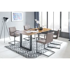 SalesFever Villach 160 x 77 x 85 cm cognac