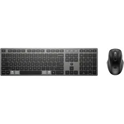 HP 720 - Tastatur-und-Maus-Set - Multigerät, wiederaufladbar, betrieben durch Su