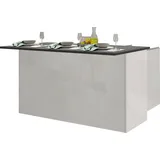 kochstation Unterschrank Kücheninsel KS-Sole 155 x 0 x 0 cm Weiß