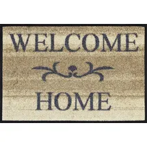 Wash+Dry Fußmatte Welcome Home beige 40x60 cm,