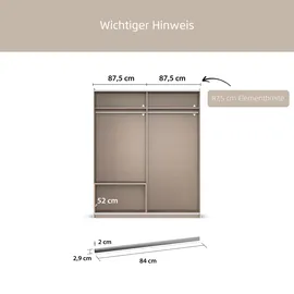 Rauch Kleiderstange 84 x 2,9 x 2