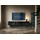Selsey Divenos TV-Lowboard 155 cm Schwarz Metall/Spanplatte/Holzwerkstoff