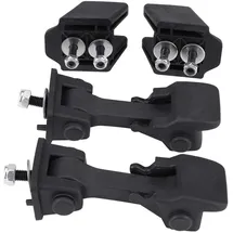 EVGATSAUTO KIMISS 2 Satz Haubenverriegelungs-Sicherheitsverschlüsse und -halterungen für JK 2007-2016, 55395653AF,