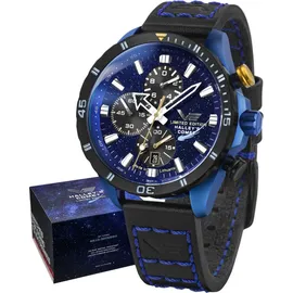 Vostok Europe Halley's Comet Limited Edition 320E694 Leder 47 mm 6S10-320E694
