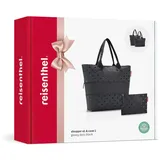 Reisenthel Shopper e1 glossy dots black