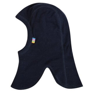 Joha Schalmütze Balaclava Merino-Wolle in blau