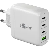 goobay Multiport-Schnellladegerät 68 W, weiß