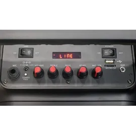 Fonestar BOX-35LED Altavoz Bluetooth Con Karaoke 35W