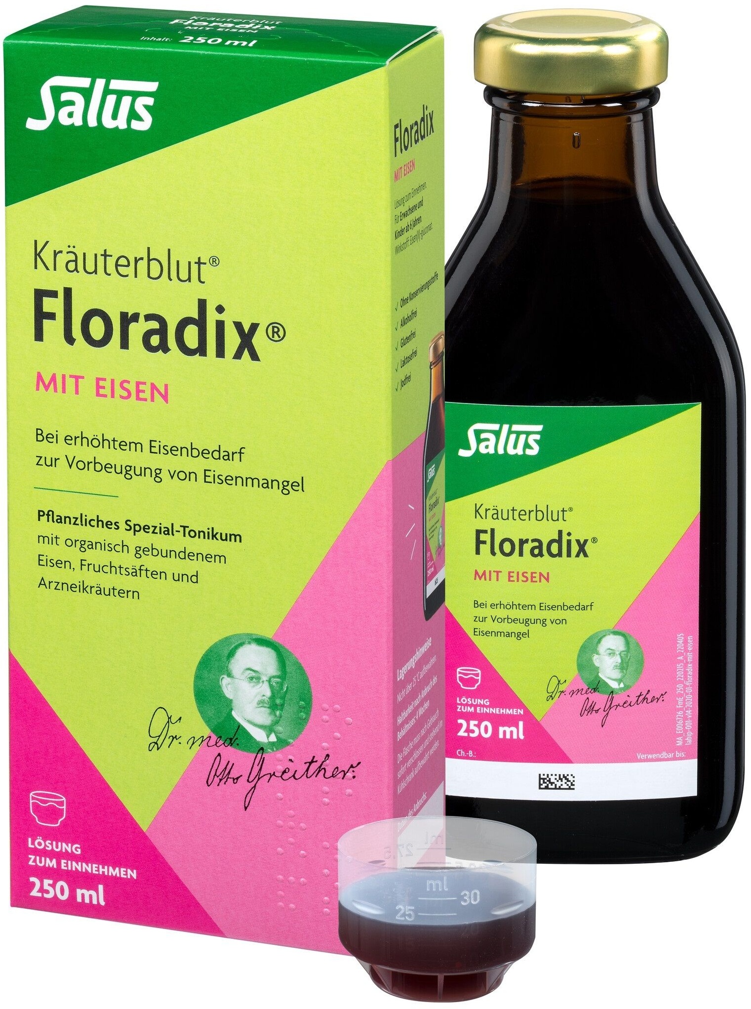 Salus® Floradix mit Eisen Tonikum Lösung zum Einnehmen 250 ml