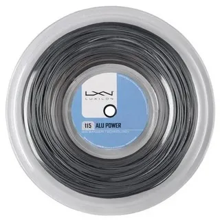 Luxilon Alu Power 115 200 m Tennisrollen Saite - Silver - 1.15