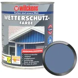 Wilckens Wetterschutzfarbe Taubenblau seidenglänzend 0,75 l