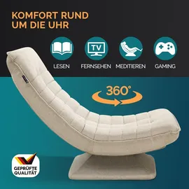 CASARIA Relaxsessel Aberdeen Creme