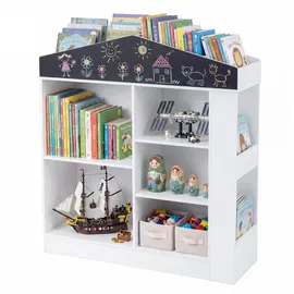 komfotteu Kinderregal KMB54 60 x 53 x 48 cm Kiefer weiß
