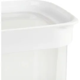 Emsa Optima rechteckig transparent/weiß 2,2 l