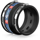 Crassus CAC 1362, bis 0,6 bar (121-136mm auf 100-116mm), EPDM / V2A