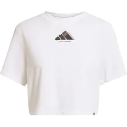adidas Performance Climacool Vintage Graphic Trainingsshirt Damen JY3370 - white XS