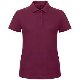 B & C B&C - ID.001 Damen Piqué Poloshirt - Wine / XXL