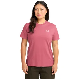 Jack Wolfskin Essential Kurzarm-t-shirt - Evening Rose - L