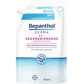 Bayer Bepanthol Derma regenerierende Körperlotion Nachfüllbeutel 400 ml