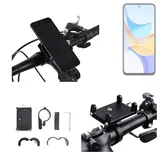 K-S-Trade Smartphone-Halterung für Honor Play 50 Plus, (Handyhalterung das Fahrrad Halter Lenkstange Fahrradhalterung) schwarz
