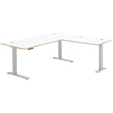 Innostyle Eckschreibtisch MEAGAN Weiß