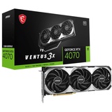 MSI GeForce RTX 4070 Ventus 3X E 12G OC 12GB GDDR6X (V513-290R)