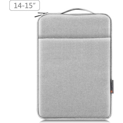 König Design Universal Notebook Tasche 12,5 – 16,7 Zoll Trage Tasche Hülle Laptop Case Cover, Notebooktasche, Grau