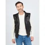 JCC Lederweste BigVest2 in schwarz | Gr.: 50
